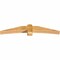 Ekena Millwork Bellingham Rough Sawn Timber Gable Bracket, Western Red Cedar, 72"W x 12"H x 6"D x 6"F, 4/12 Pitch GBW072X12X0606BEL00RWR - alternate 4